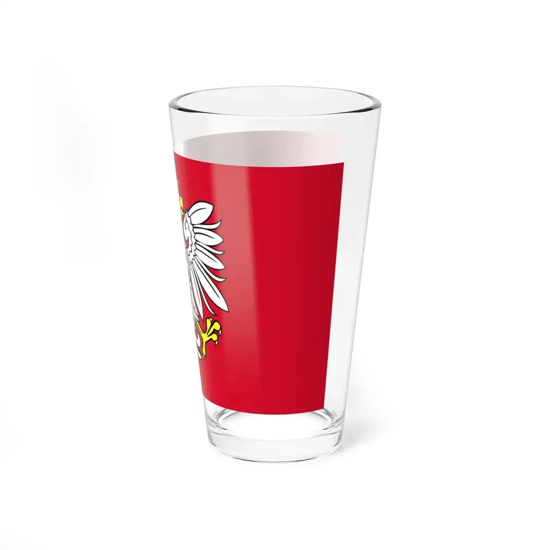 POL powiat nakielski flag (Poland) Pint Glass 16oz - Go Mug Yourself