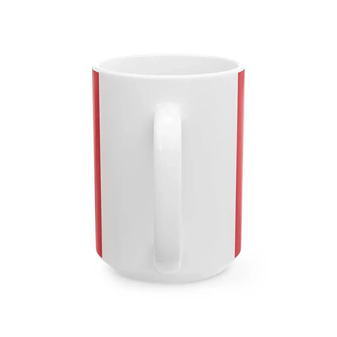 POL powiat nakielski flag (Poland) White Coffee Mug - Go Mug Yourself