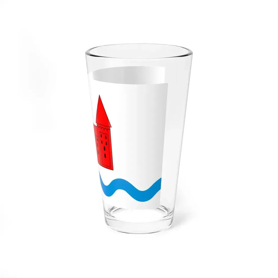 POL powiat nidzicki flag (Poland) Pint Glass 16oz - Go Mug Yourself