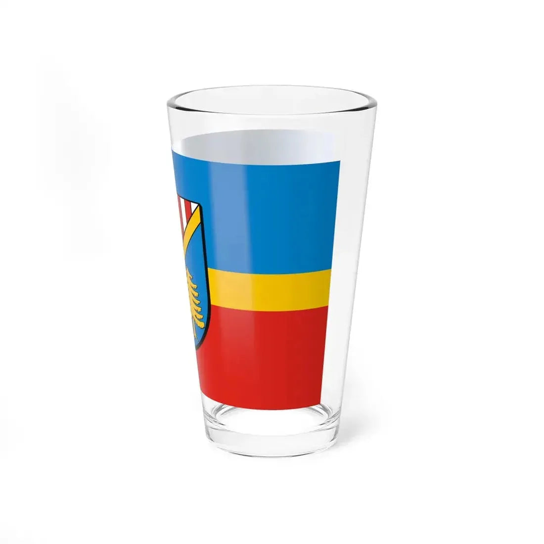 POL powiat nizanski flag (Poland) Pint Glass 16oz - Go Mug Yourself