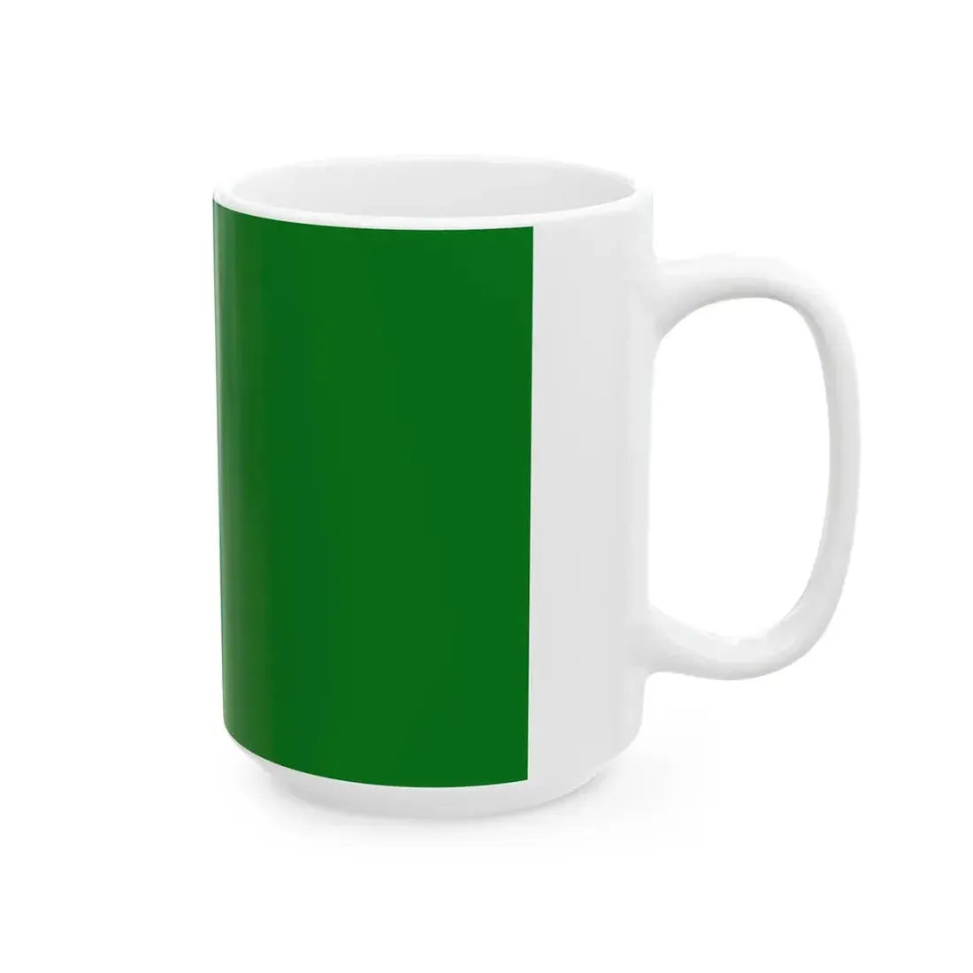POL powiat nowodworski pomorski flag (Poland) White Coffee Mug - Go Mug Yourself