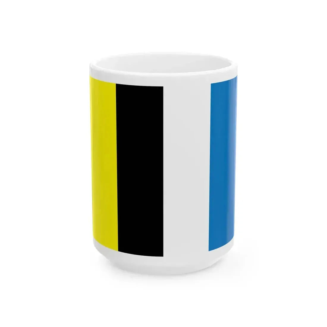 POL powiat nowosolski flag (Poland) White Coffee Mug 15oz - Go Mug Yourself