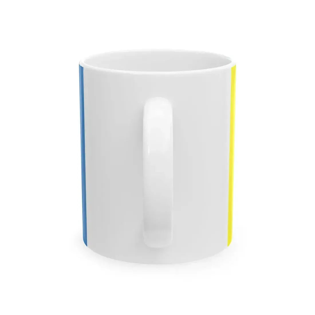 POL powiat nowosolski flag (Poland) White Coffee Mug - Go Mug Yourself