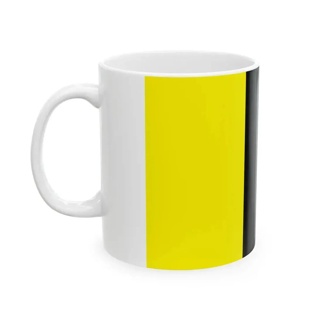 POL powiat nowosolski flag (Poland) White Coffee Mug - Go Mug Yourself