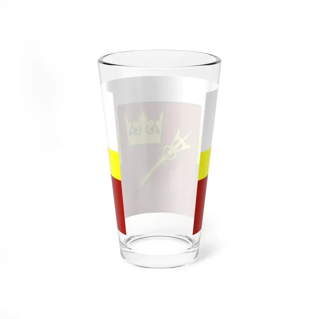 POL powiat nowotarski flag (Poland) Pint Glass 16oz - Go Mug Yourself