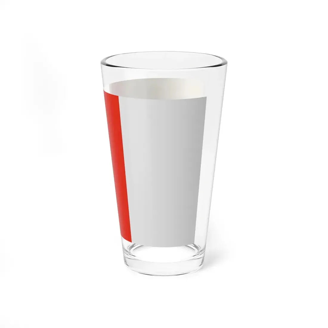 POL powiat nyski flag (Poland) Pint Glass 16oz - Go Mug Yourself