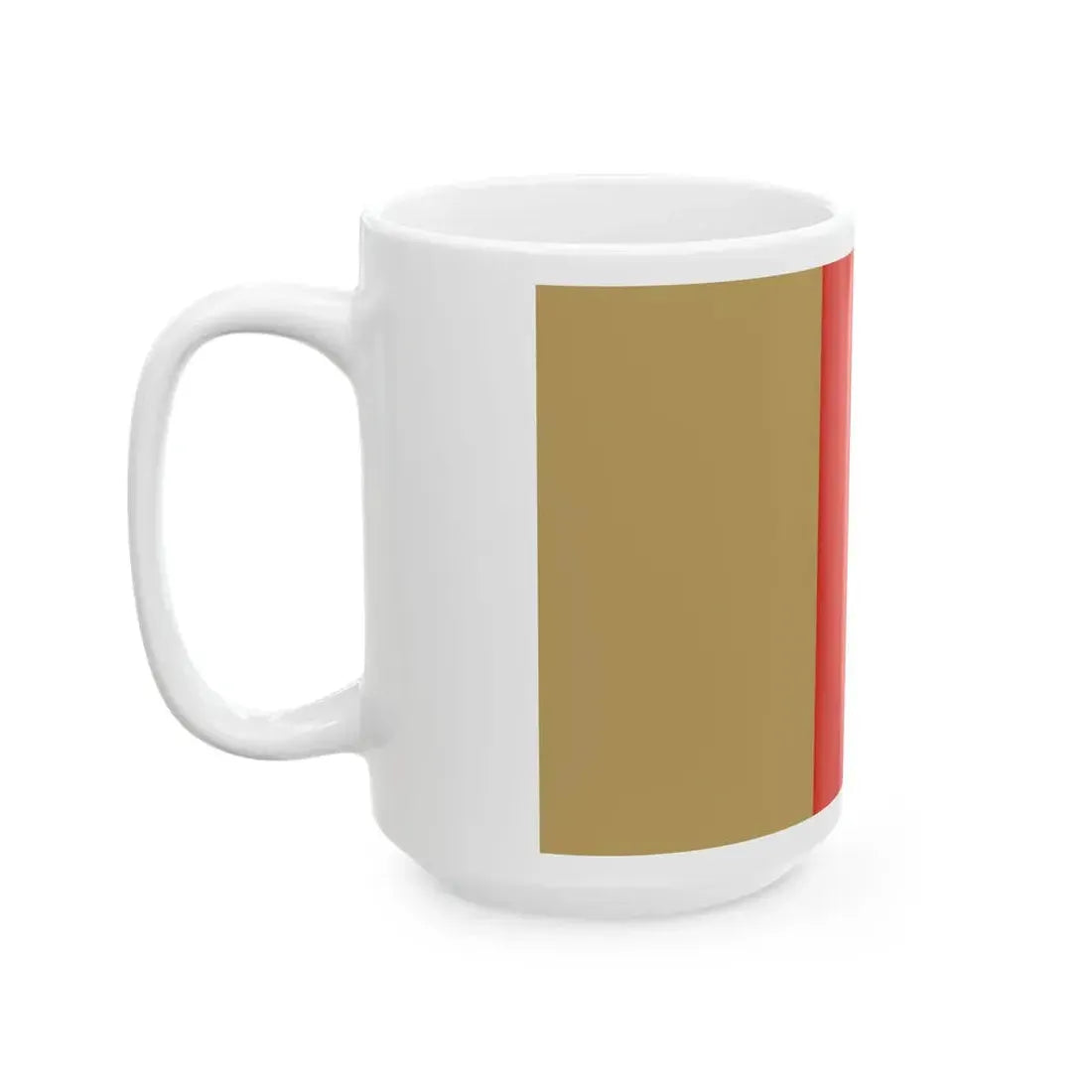 POL powiat nyski flag (Poland) White Coffee Mug - Go Mug Yourself