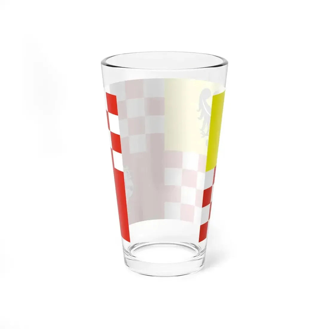 POL powiat oławski flag (Poland) Pint Glass 16oz - Go Mug Yourself