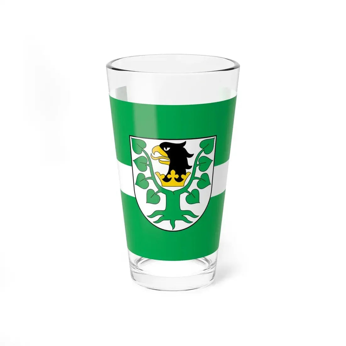 POL powiat olecki flag (Poland) Pint Glass 16oz 16oz - Go Mug Yourself