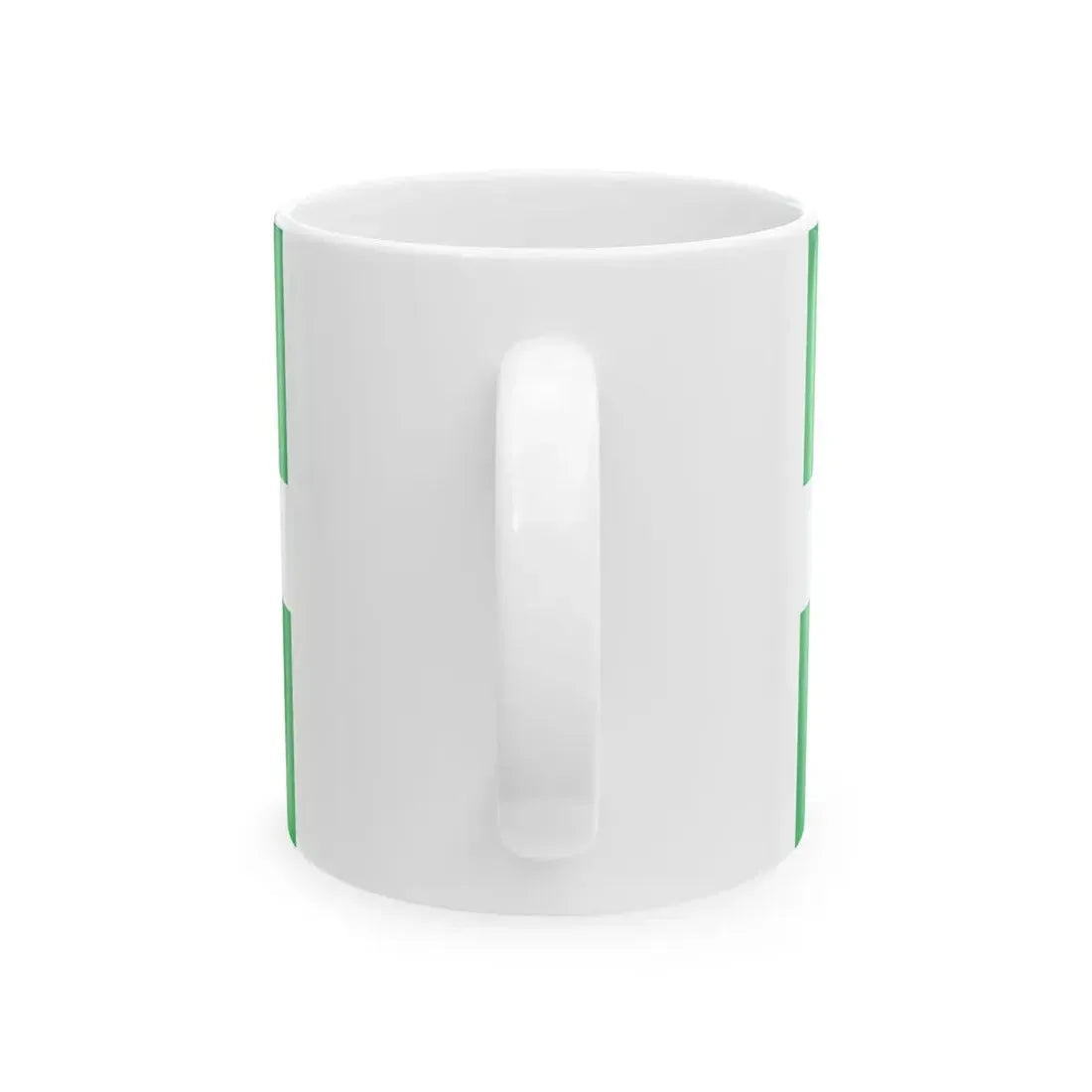 POL powiat olecki flag (Poland) White Coffee Mug - Go Mug Yourself