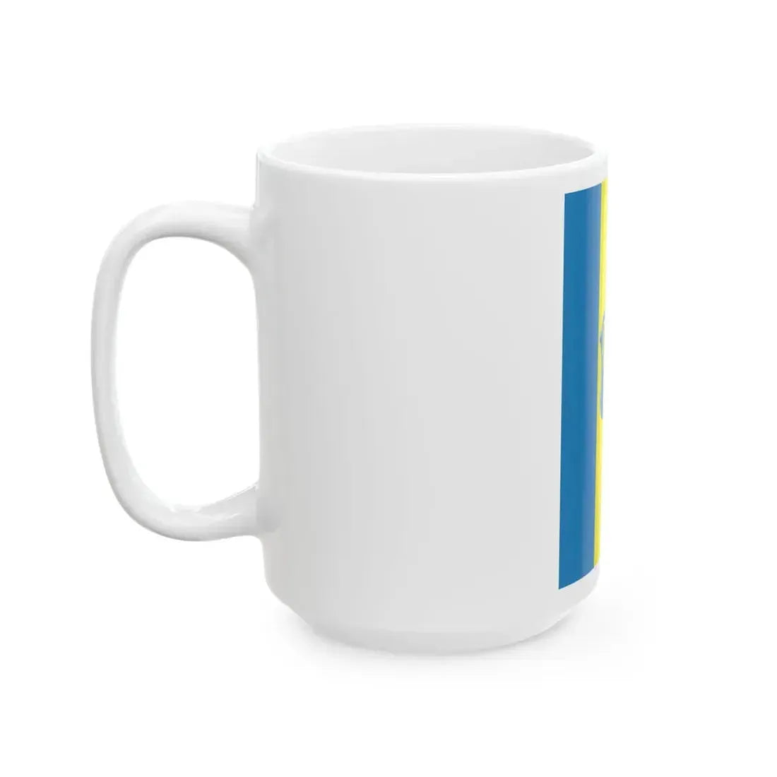 POL powiat oleski flag (Poland) White Coffee Mug - Go Mug Yourself
