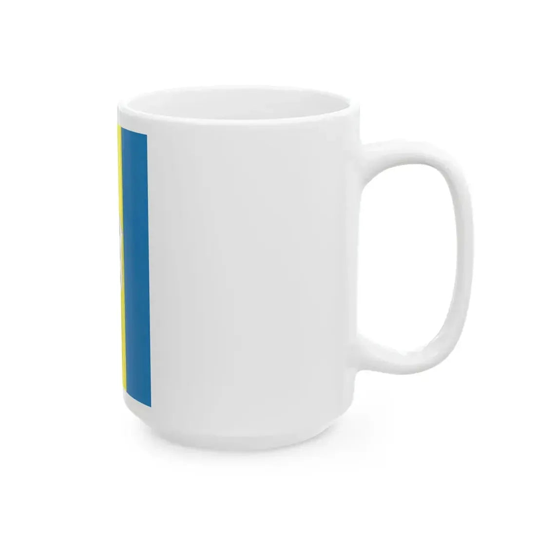 POL powiat oleski flag (Poland) White Coffee Mug - Go Mug Yourself