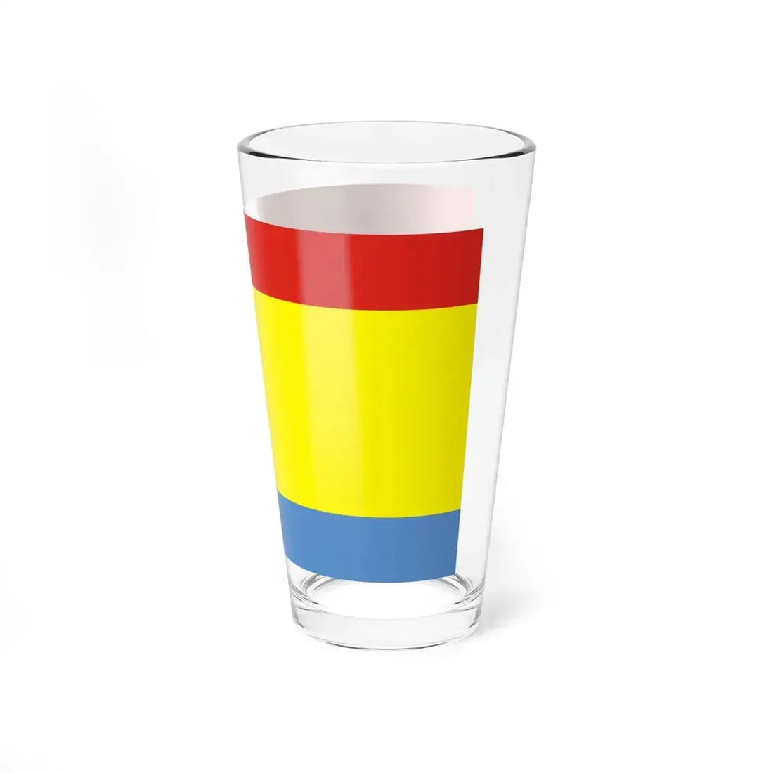 POL powiat opoczynski flag (Poland) Pint Glass 16oz - Go Mug Yourself