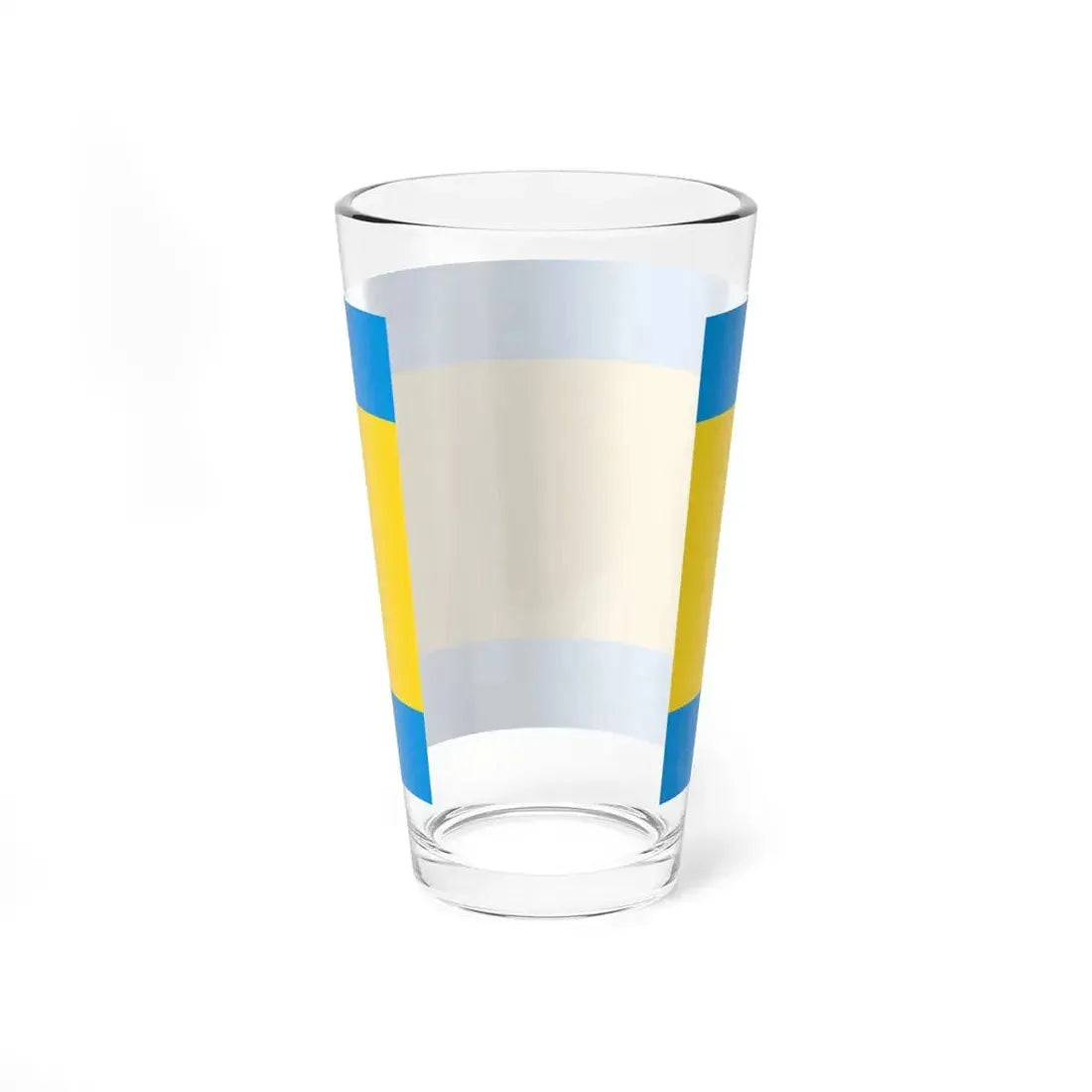 POL powiat opolski flag (Poland) Pint Glass 16oz - Go Mug Yourself