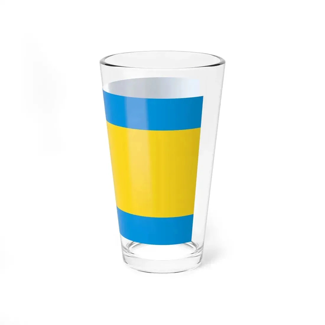 POL powiat opolski flag (Poland) Pint Glass 16oz - Go Mug Yourself