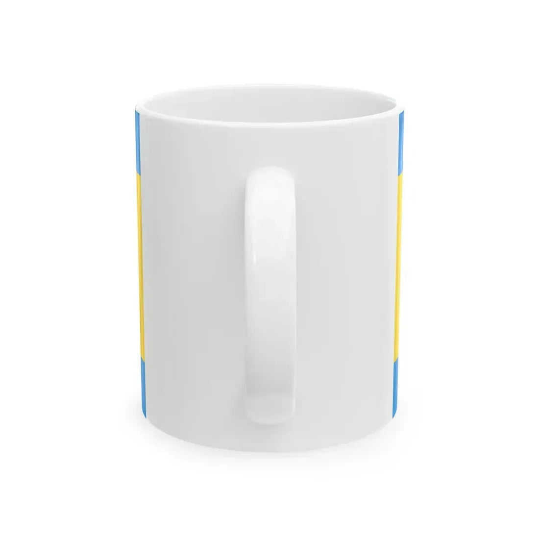 POL powiat opolski flag (Poland) White Coffee Mug - Go Mug Yourself