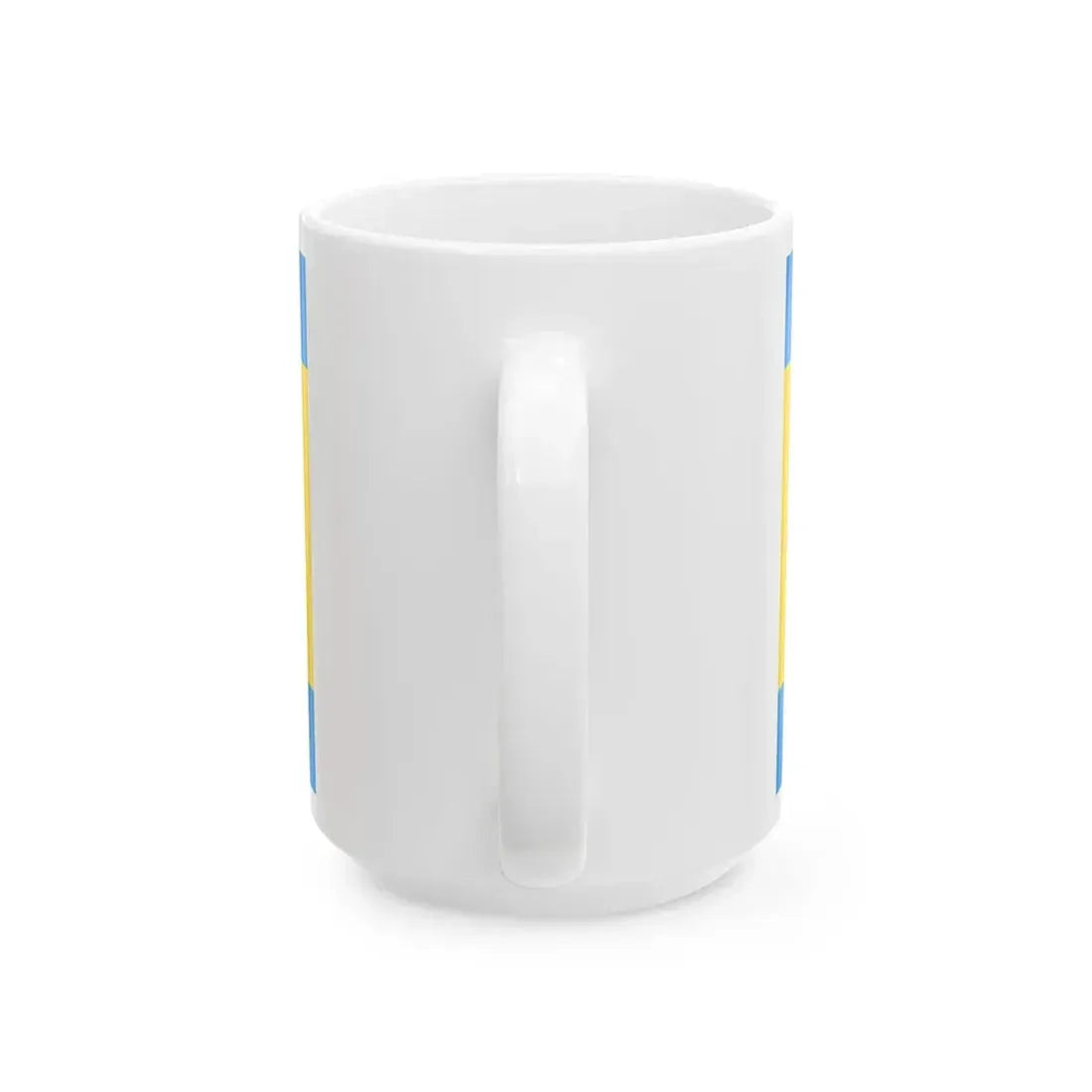 POL powiat opolski flag (Poland) White Coffee Mug - Go Mug Yourself