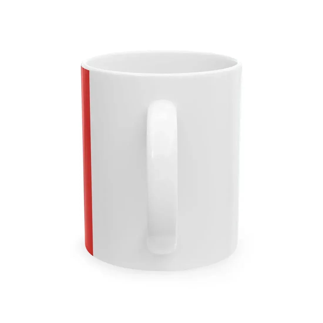 POL powiat pabianicki flag (Poland) White Coffee Mug - Go Mug Yourself
