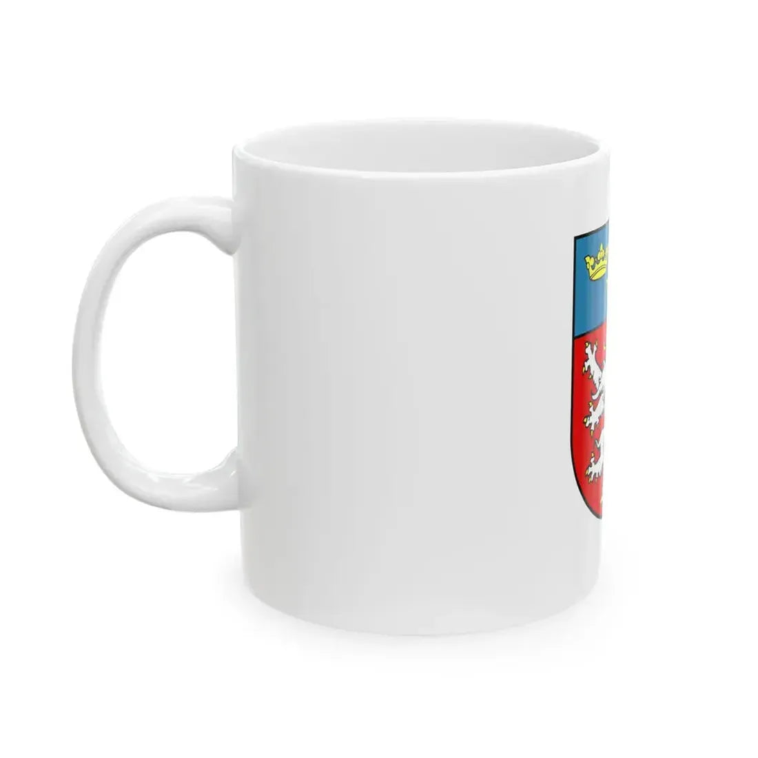 POL powiat pabianicki flag (Poland) White Coffee Mug - Go Mug Yourself
