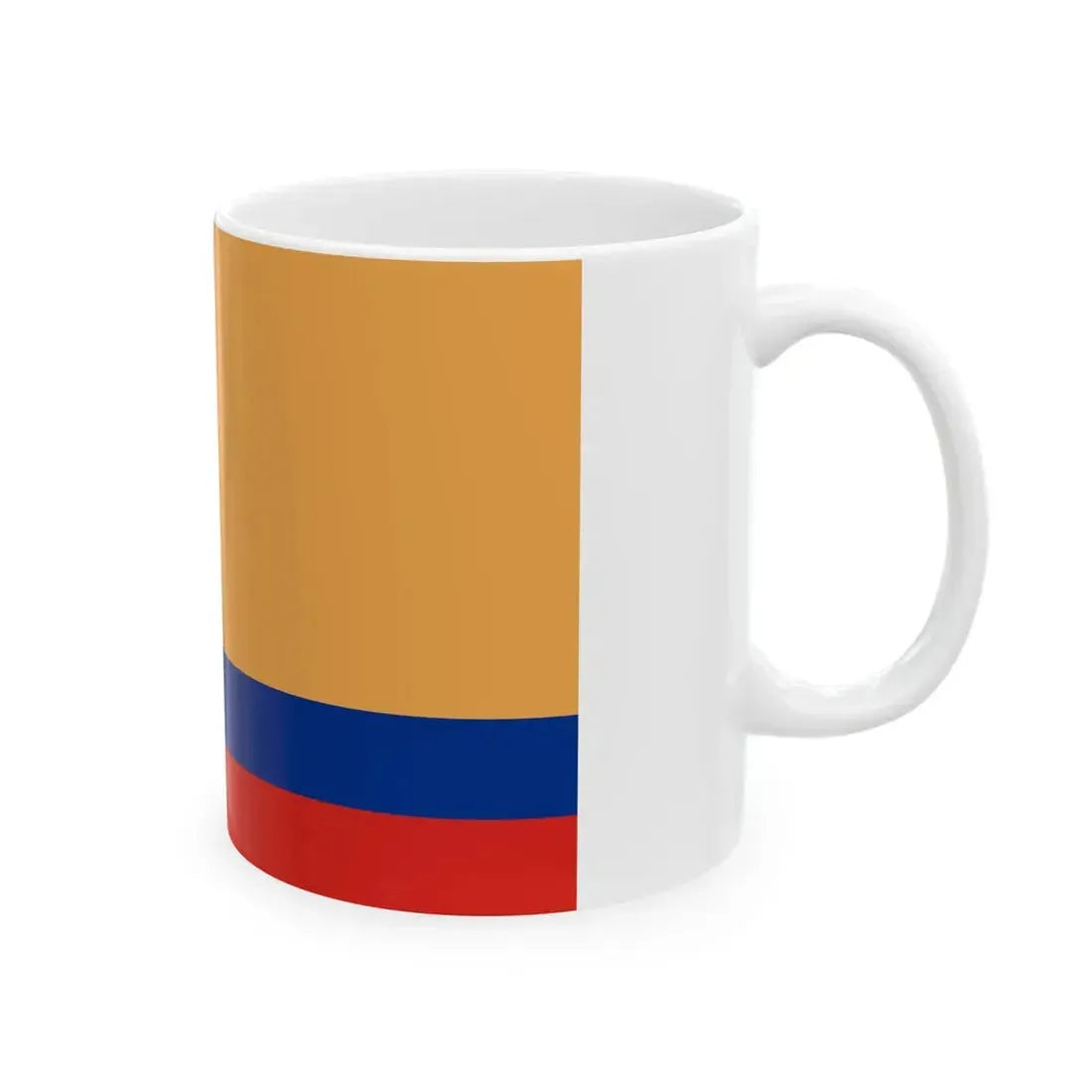 POL powiat pajeczanski flag (Poland) White Coffee Mug - Go Mug Yourself