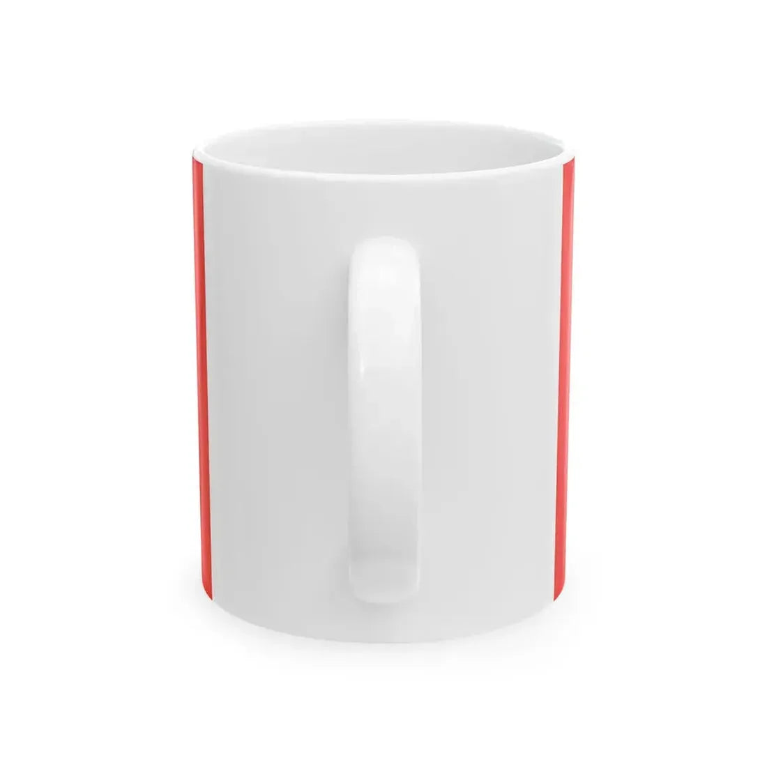 POL powiat parczewski flag 2000-2024 (Poland) White Coffee Mug - Go Mug Yourself