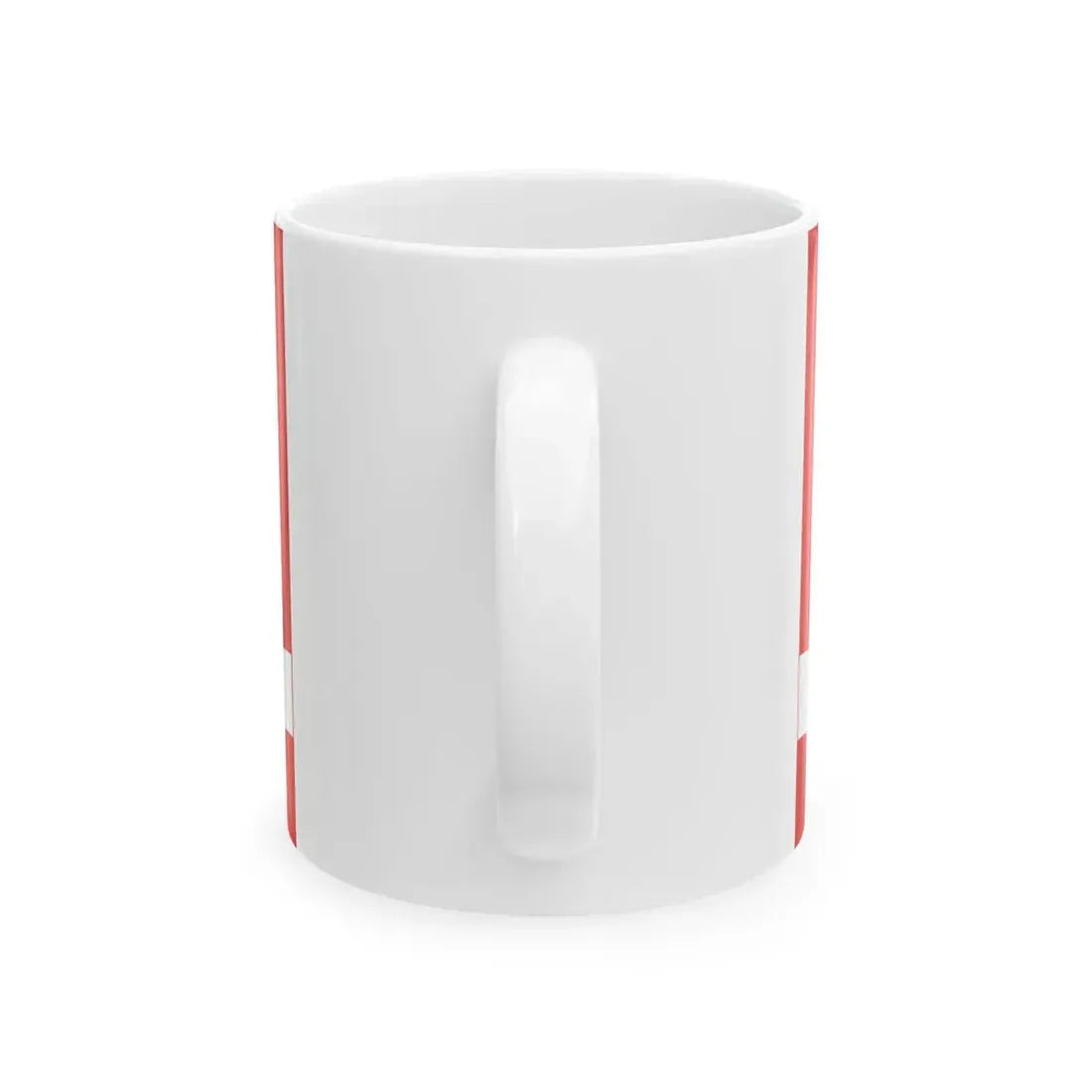 POL powiat piaseczynski flag (Poland) White Coffee Mug - Go Mug Yourself