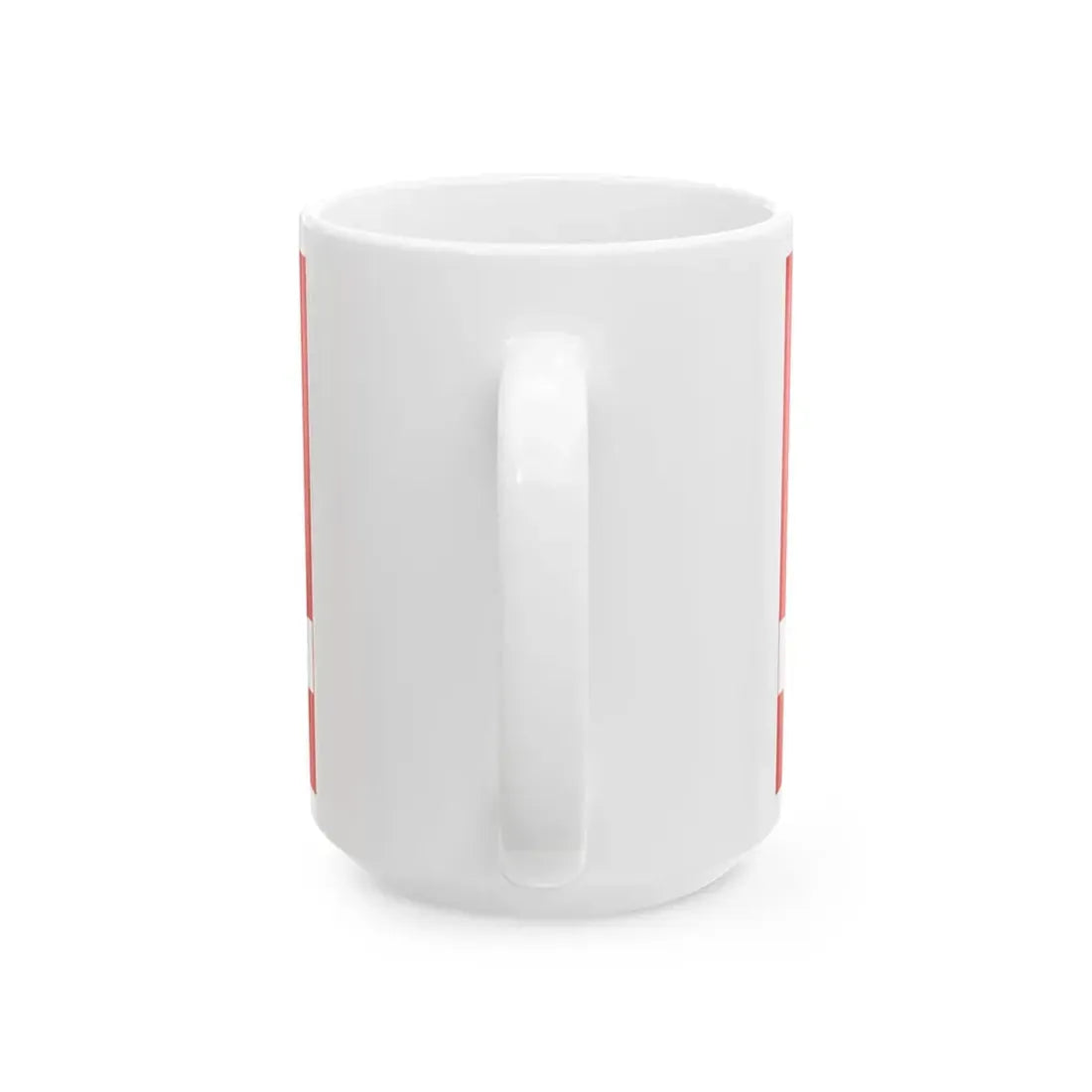 POL powiat piaseczynski flag (Poland) White Coffee Mug - Go Mug Yourself