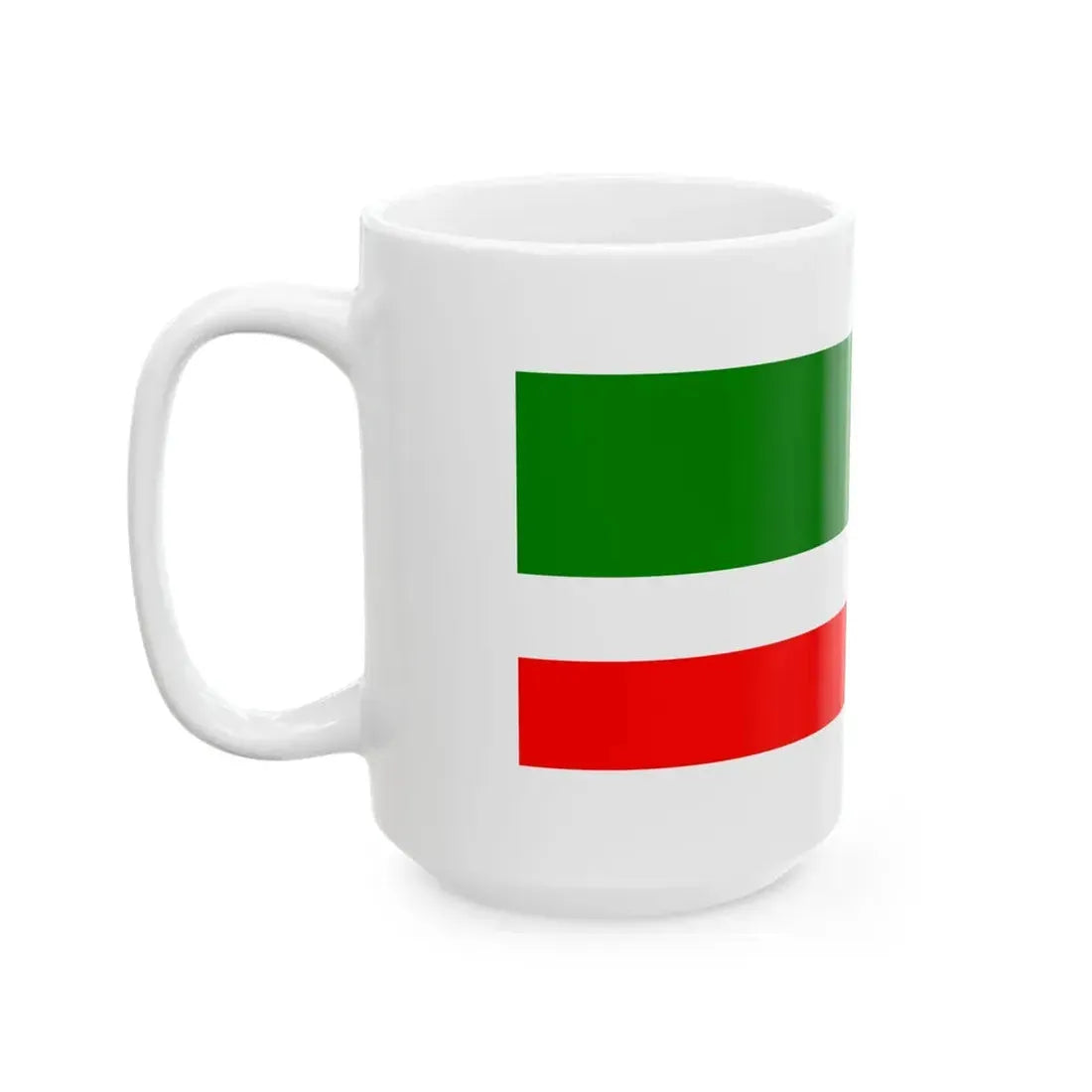 POL powiat pilski flag 2000-2014 (Poland) White Coffee Mug - Go Mug Yourself