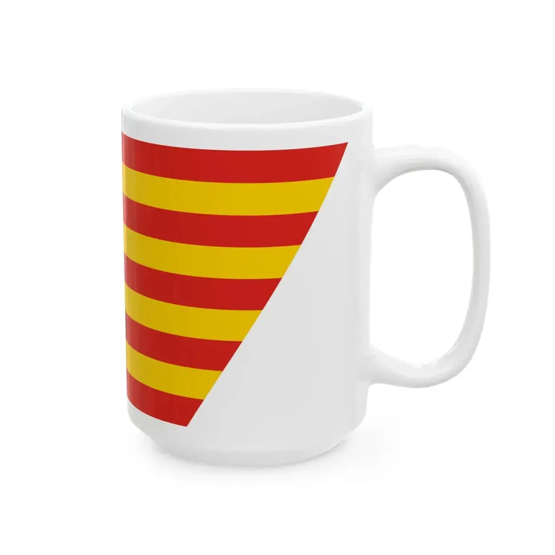 POL powiat pilski flag (Poland) White Coffee Mug - Go Mug Yourself