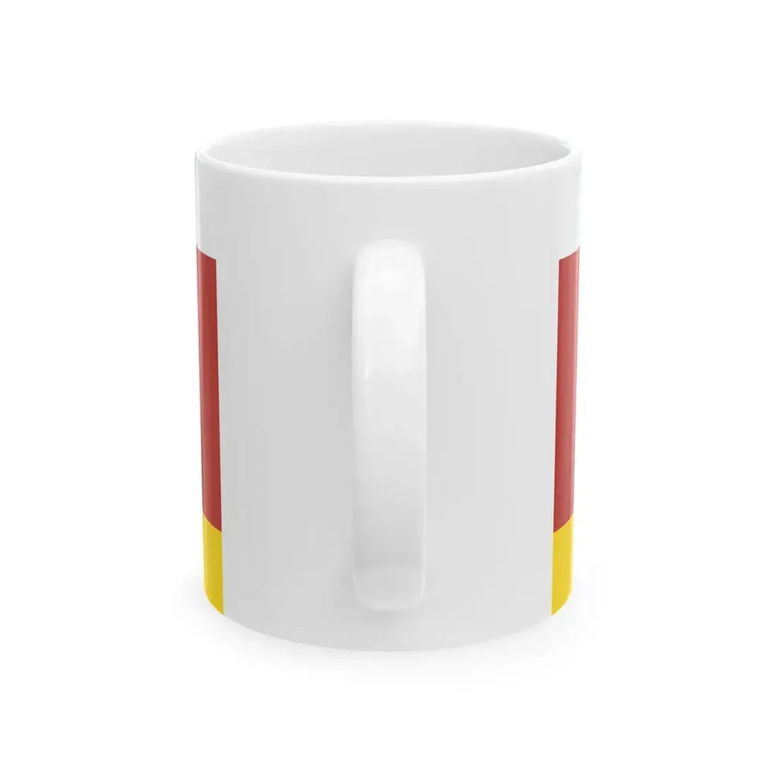 POL powiat poddebicki flag (Poland) White Coffee Mug - Go Mug Yourself