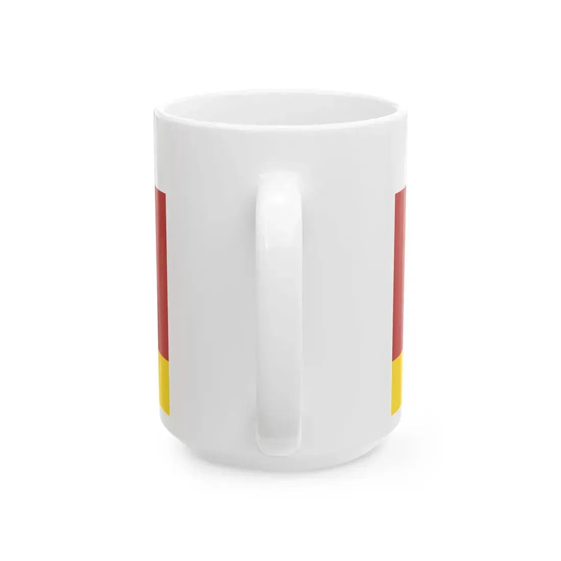 POL powiat poddebicki flag (Poland) White Coffee Mug - Go Mug Yourself