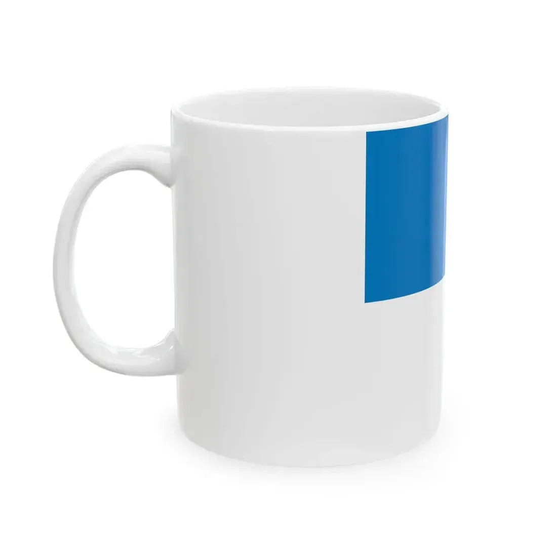 POL powiat policki flag (Poland) White Coffee Mug - Go Mug Yourself