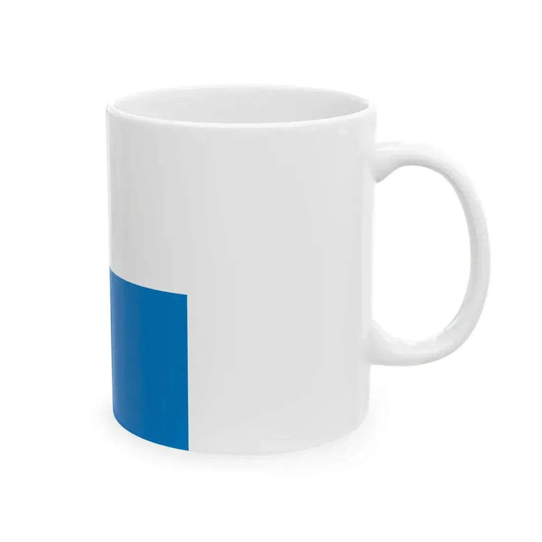 POL powiat policki flag (Poland) White Coffee Mug - Go Mug Yourself