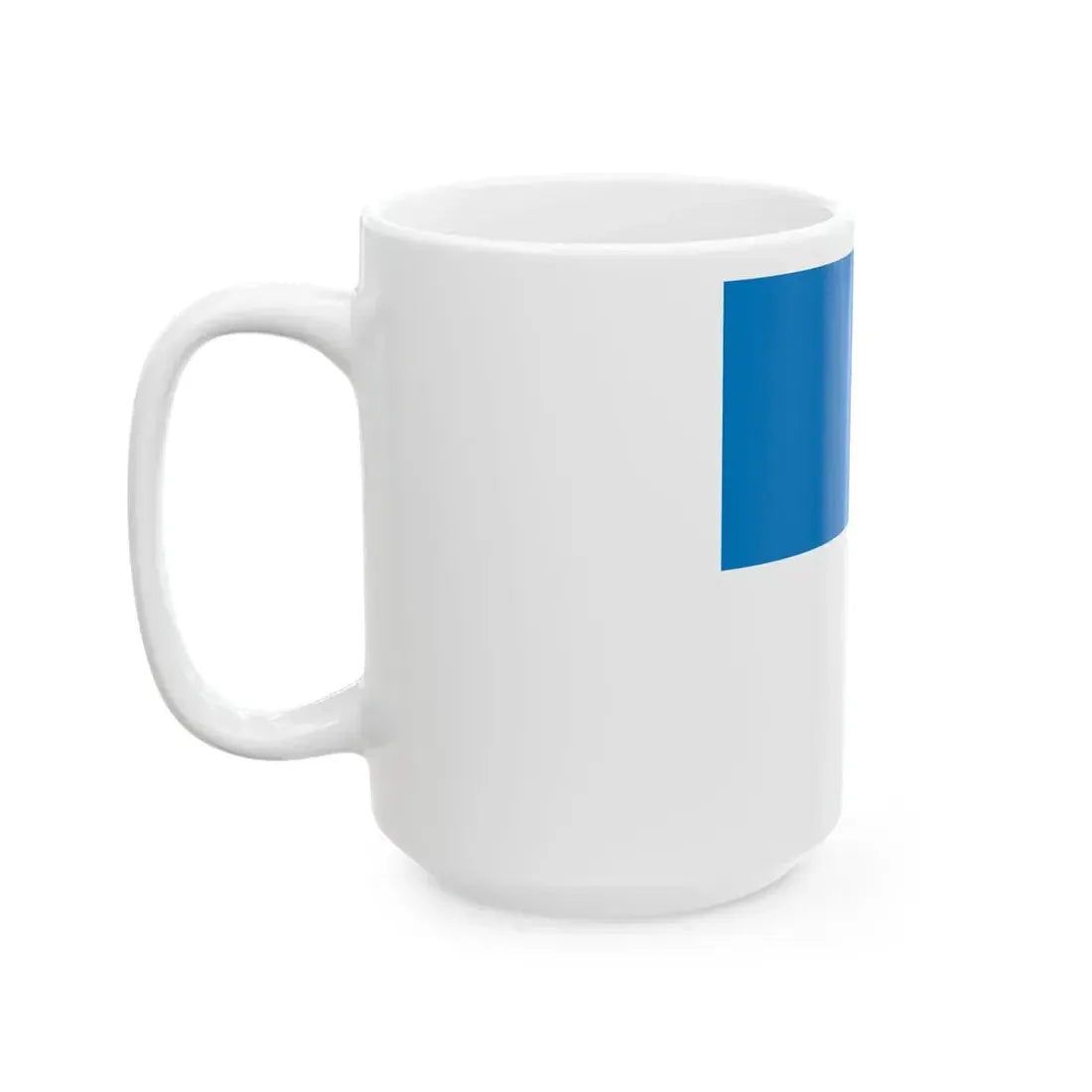 POL powiat policki flag (Poland) White Coffee Mug - Go Mug Yourself