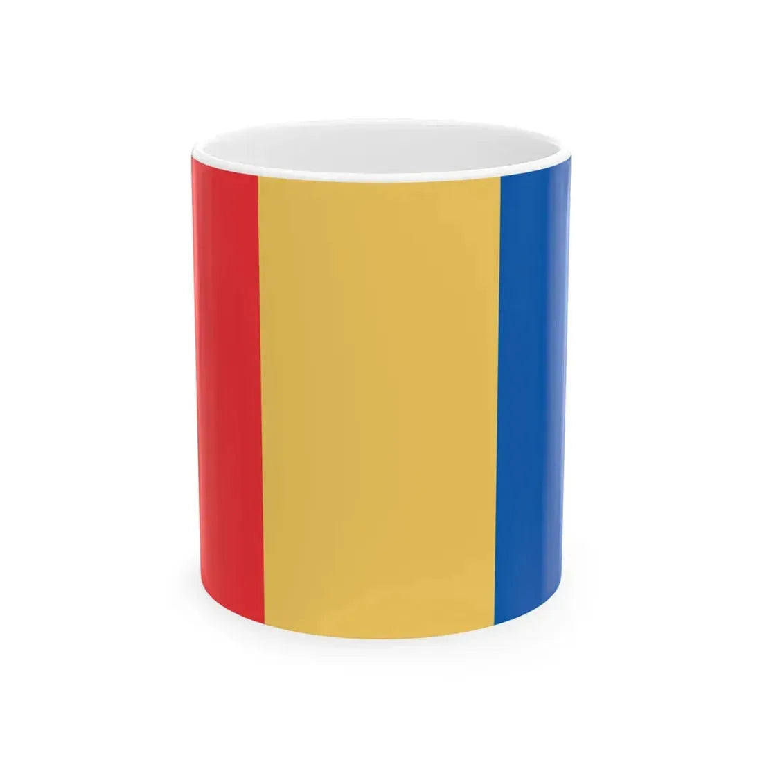 POL powiat polkowicki flag (Poland) White Coffee Mug 11oz - Go Mug Yourself