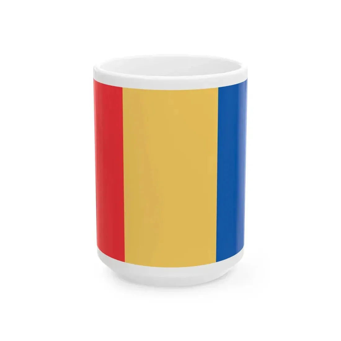 POL powiat polkowicki flag (Poland) White Coffee Mug 15oz - Go Mug Yourself
