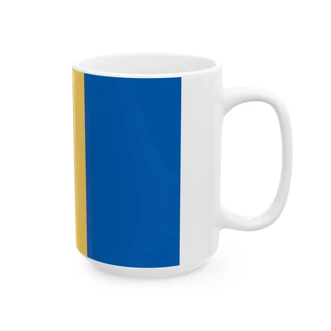 POL powiat polkowicki flag urz (Poland) White Coffee Mug - Go Mug Yourself