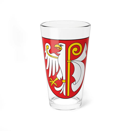 POL powiat płoński COA (Poland) (Coat of Arms) Pint Glass 16oz 16oz - Go Mug Yourself