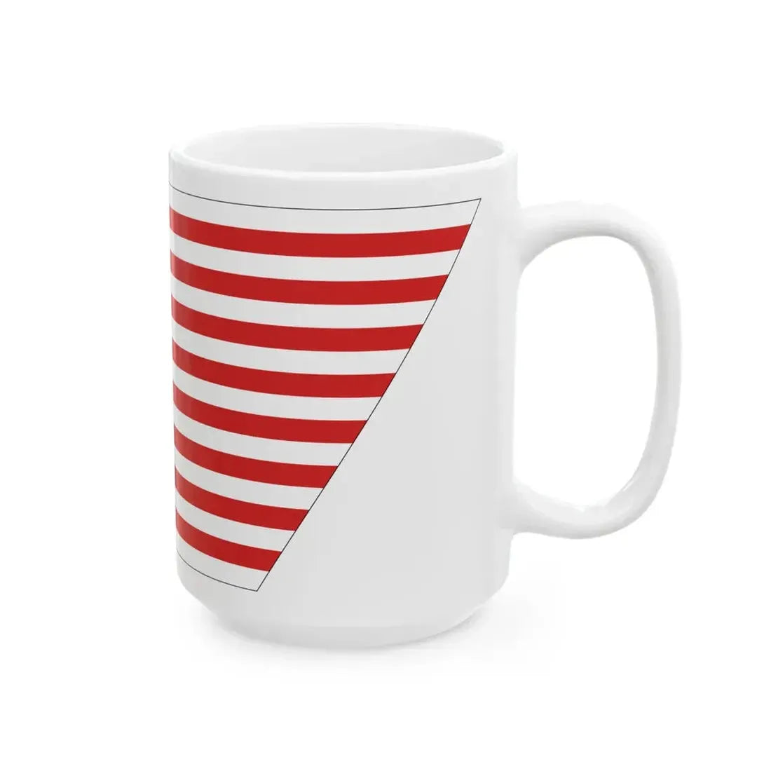 POL powiat poznanski flag (Poland) White Coffee Mug - Go Mug Yourself