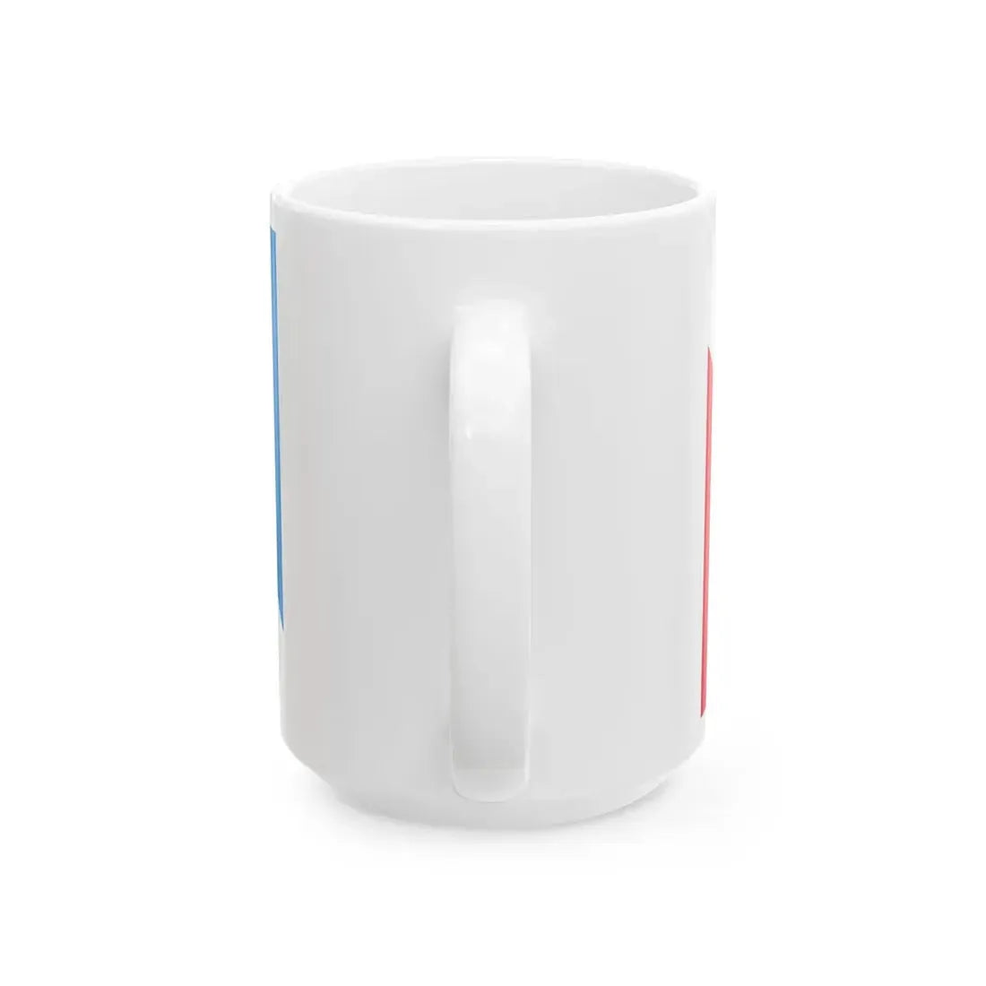 POL powiat prudnicki flag (Poland) White Coffee Mug - Go Mug Yourself