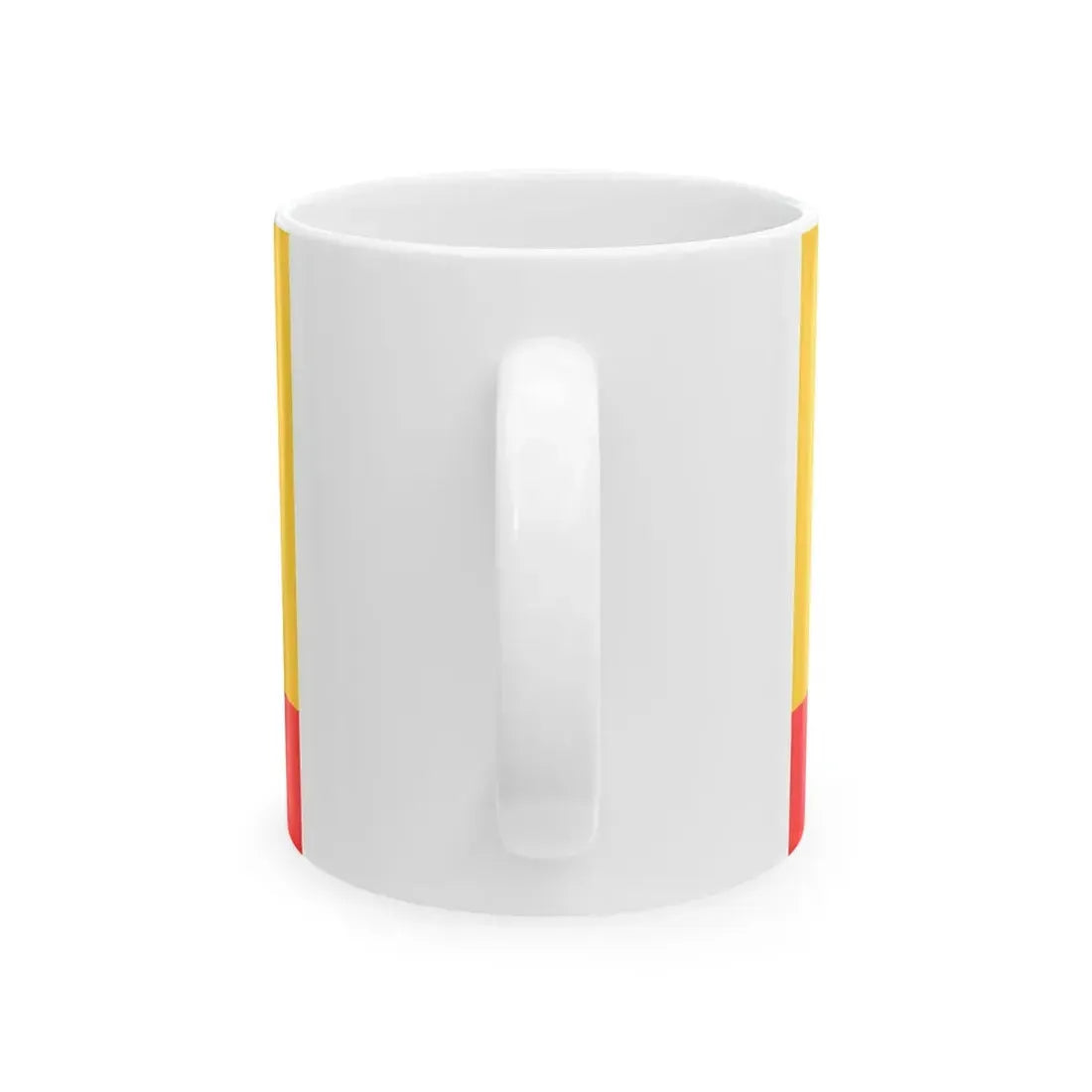 POL powiat pruszkowski flag (Poland) White Coffee Mug - Go Mug Yourself