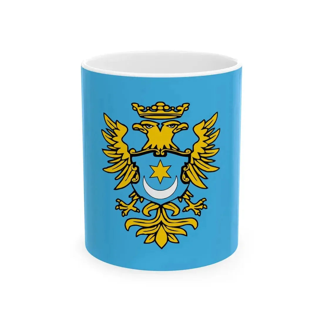 POL powiat przeworski flag (Poland) White Coffee Mug 11oz - Go Mug Yourself
