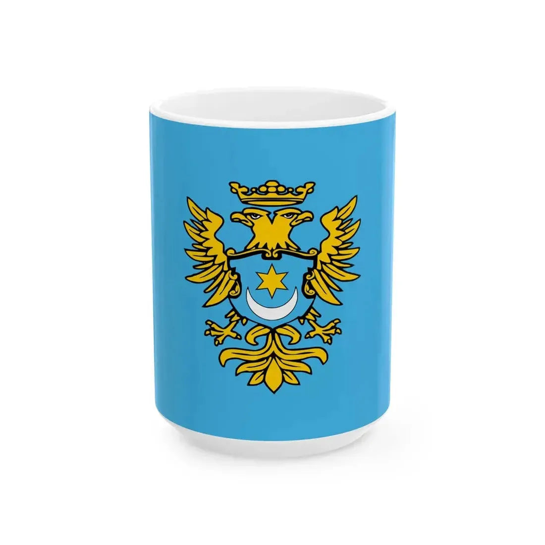 POL powiat przeworski flag (Poland) White Coffee Mug 15oz - Go Mug Yourself