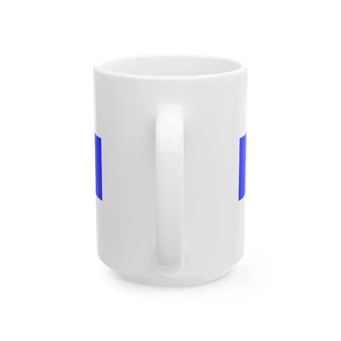 POL powiat pyrzycki flag 2003 - 2011 (Poland) White Coffee Mug - Go Mug Yourself