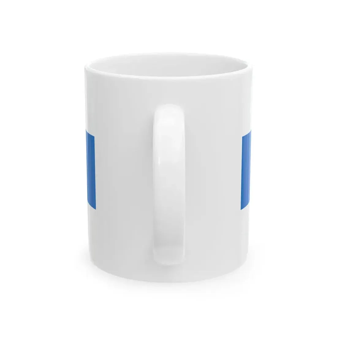 POL powiat pyrzycki flag (Poland) White Coffee Mug - Go Mug Yourself