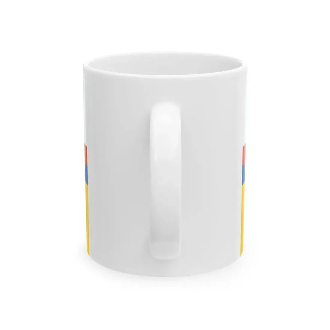 POL powiat radomski flag (Poland) White Coffee Mug - Go Mug Yourself