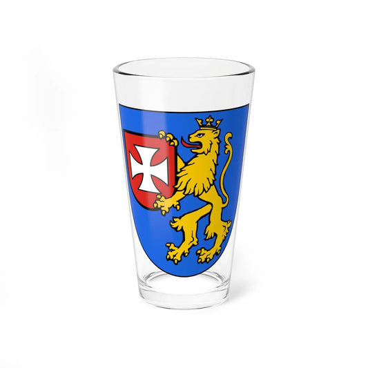 POL powiat rzeszowski COA (Poland) (Coat of Arms) Pint Glass 16oz 16oz - Go Mug Yourself
