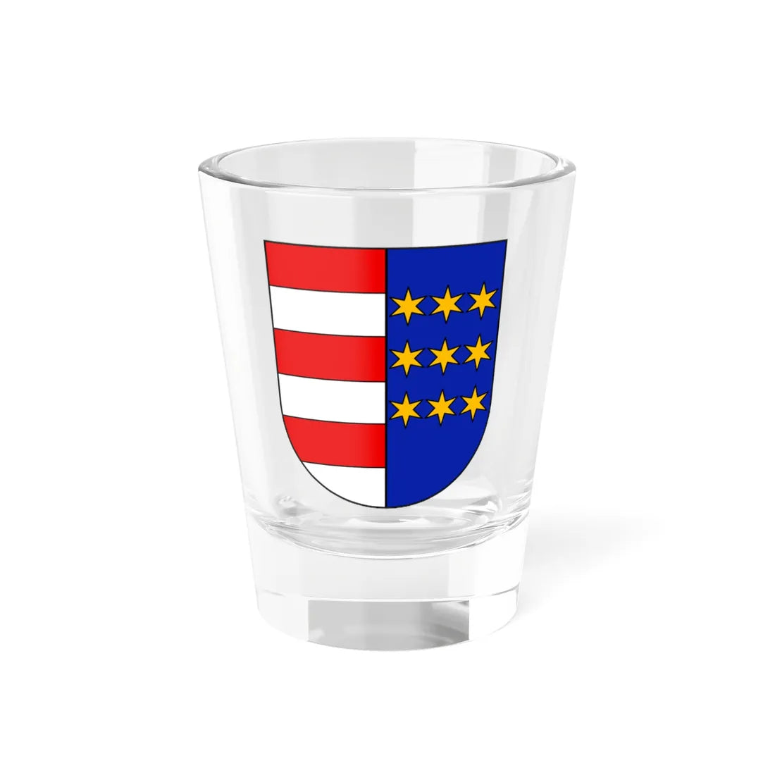 POL powiat sandomierski COA (Poland) (Coat of Arms) Shot Glass 1.5oz - Go Mug Yourself