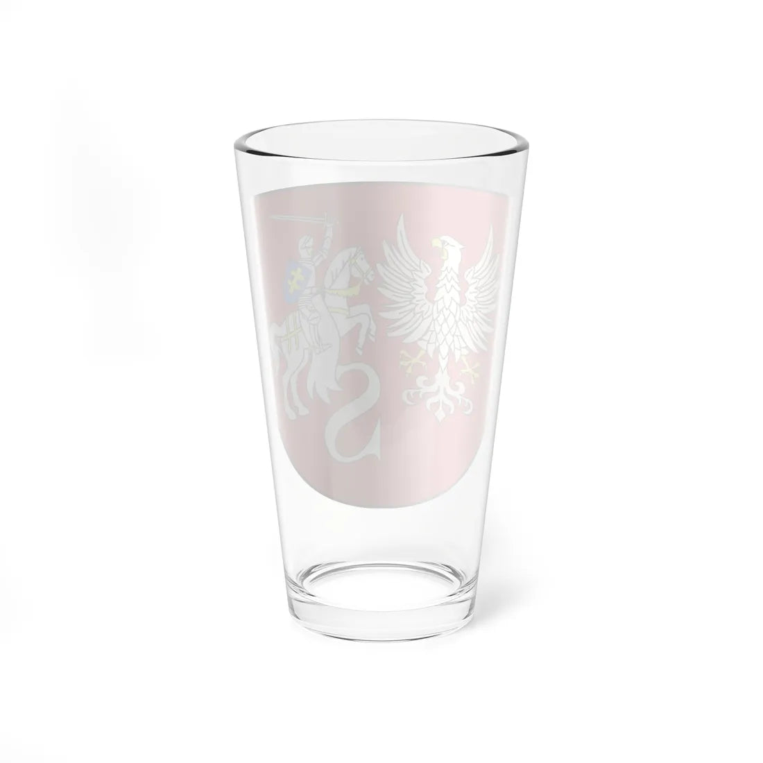 POL powiat siemiatycki COA (Belarus) (Coat of Arms) Pint Glass 16oz - Go Mug Yourself