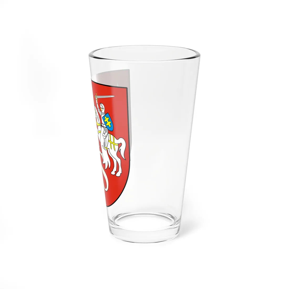 POL powiat siemiatycki COA (Belarus) (Coat of Arms) Pint Glass 16oz - Go Mug Yourself